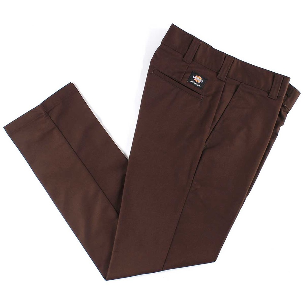 Dickies Skate Slim Straight Pants - Chocolate Brown 34X32
